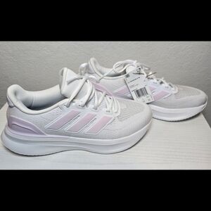Womens Adidas Brand New 8.5 Ultrarun Ultra Run 5 W White Almost Pink Sneakers